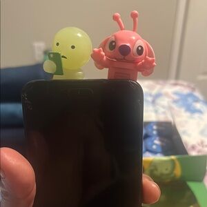 Stitches Decorative Mini Figures - Blue and Pink